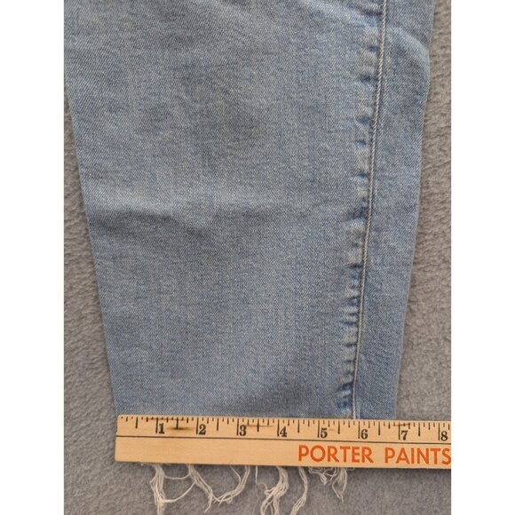 Madewell Jeans Womens SZ 28 Blue Curvy Perfect Vintage Straight Made in USA Y2K - Picture 10 of 16